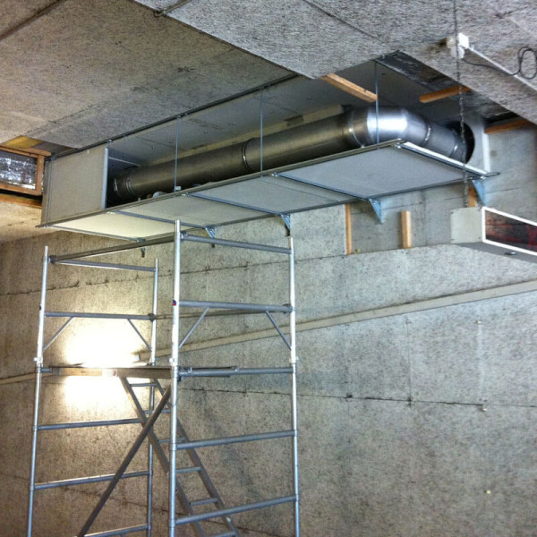 Technische Branschutzabschottung